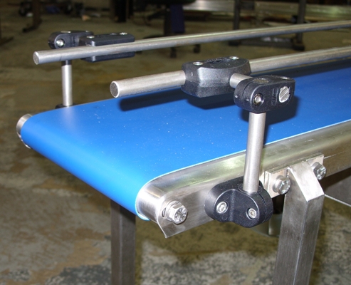 nose over mini belt conveyor